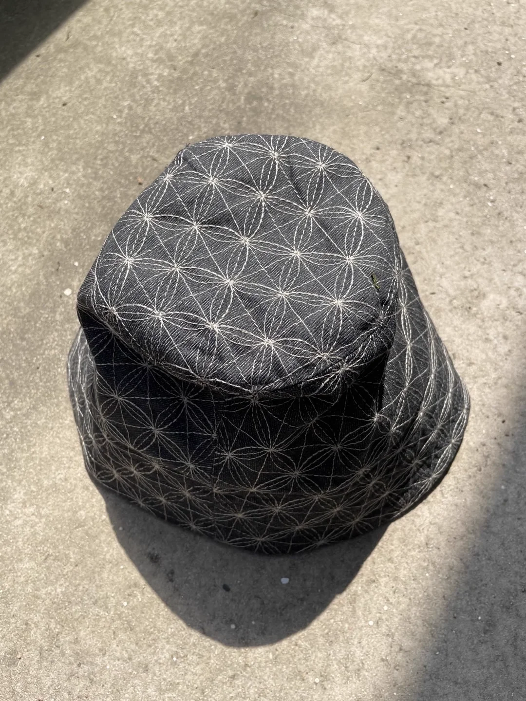 VISVIM WMV ICT DOME BUCKET HAT Sashiko bucket hat sun hat sun hat