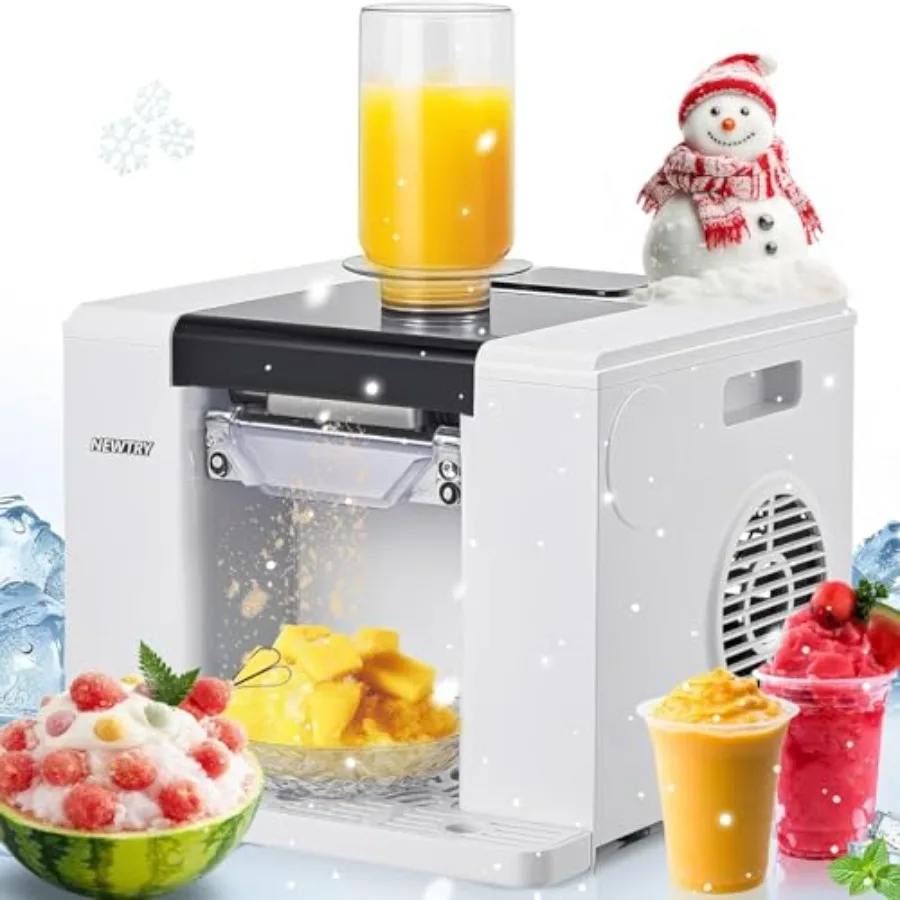 

Аппарат для приготовления снежного льда Snowflake 280 Вт, автоматическая машина для приготовления снежных конусов, с воздушным охлаждением, эффективное измельчение льда для вечеринок, баров, дома 1