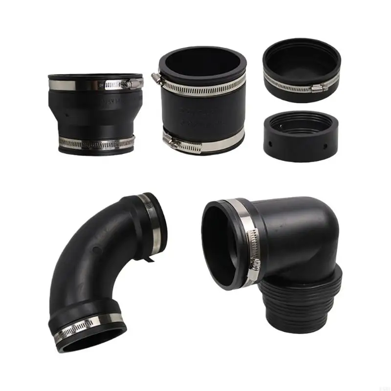 D5BE Pack of 6 Drain Accessories Set for Simple Installation Homes