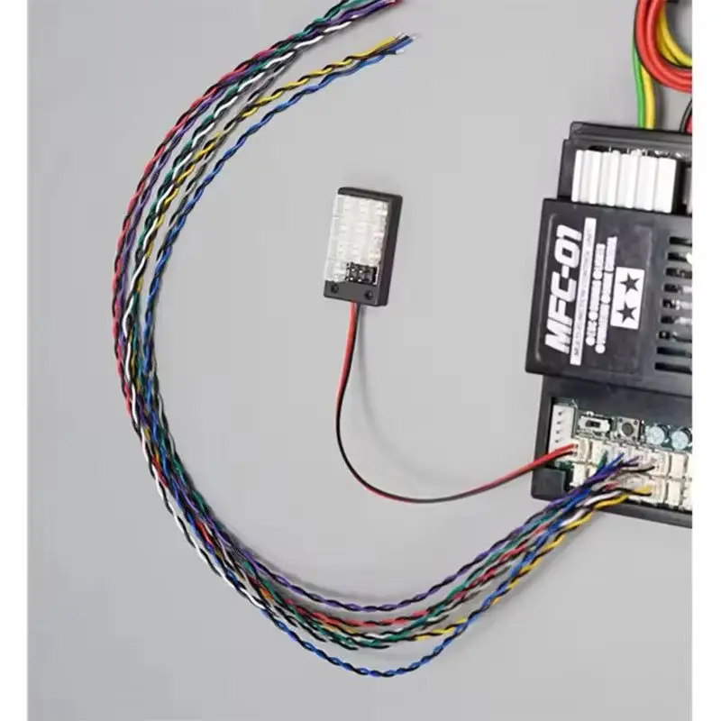 PH2.0 Expand Terminal Line Wire JUWUBA LED Lighting System MFC-03 for 1/14 Tamiya RC Truck for SCANIA 770S R620  for VOLVO  Car