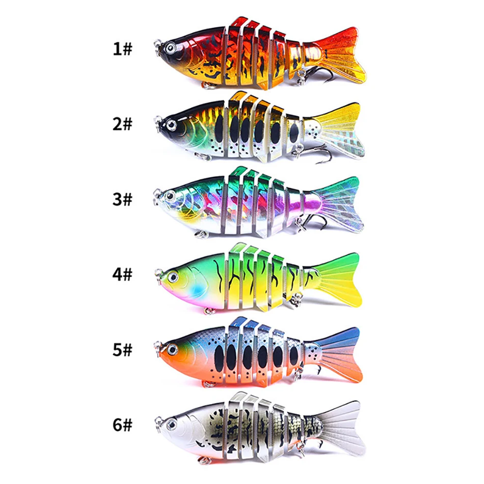 MNFT 1 PC Multi Jointed เหยื่อตกปลา Sinking Swimbait Wobblers Hard เหยื่อ Crankbait