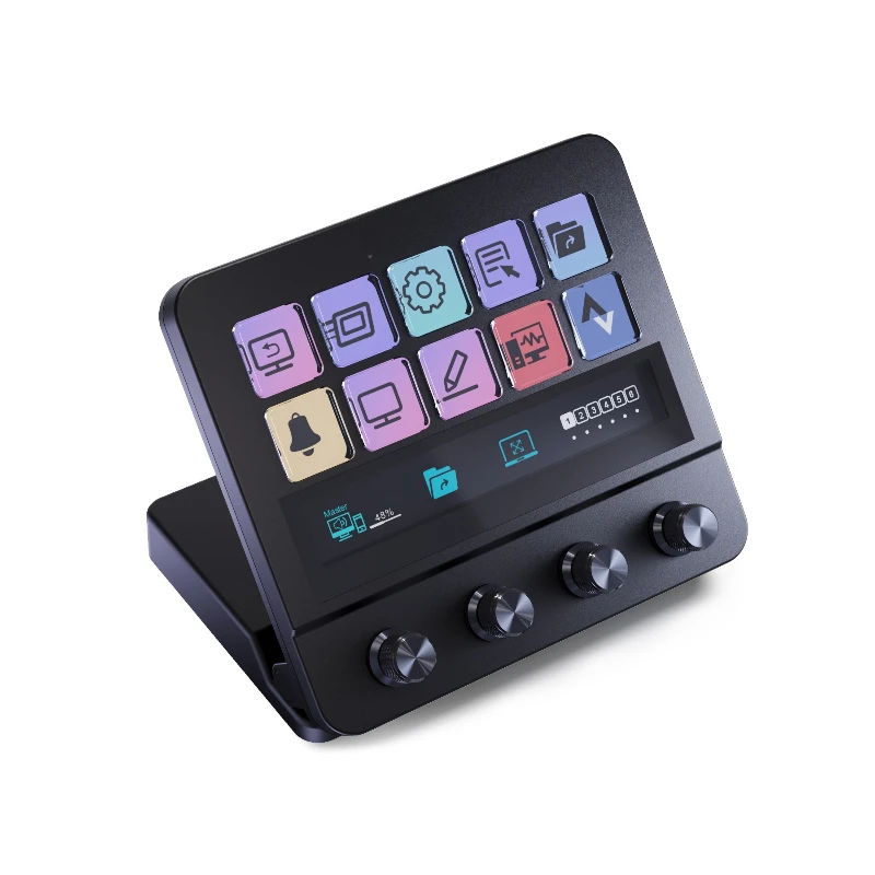 

Visualize custom keyboard with four knobs