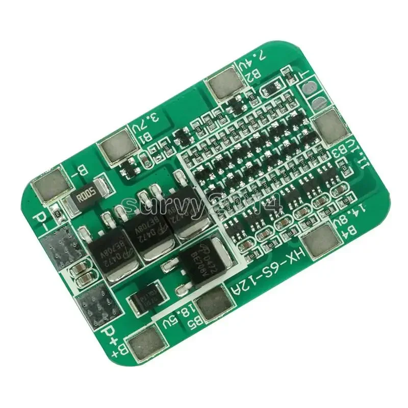 1PCS 6S 15A 24V PCB BMS Protection Board For 6 Pack 18650 Li-ion Lithium Battery Cell Module Board