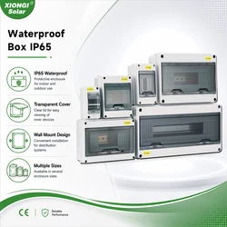 XIONGISOLAR HT Series Junction Box 2/3/5/8/12/15/18/24WAY PC Plastic Outdoor Electrical IP65 Waterproof Distribution Box