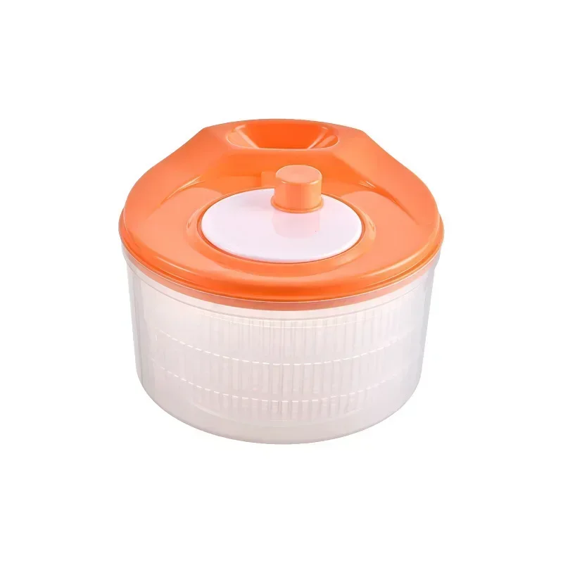 Vegetables Salad Spinner Lettuce Leaf Vegetable Dehydrator Greens Washer Dryer Drainer Crisper Strainer For Washing Drying Leafy