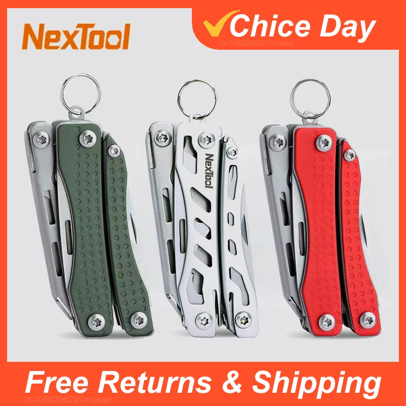 NexTool Mini Flagship 10 IN 1 Multi Functional Folding EDC Hand Tool Screwdriver Mini Pliers Bottle Opener Outdoor Multi-tools