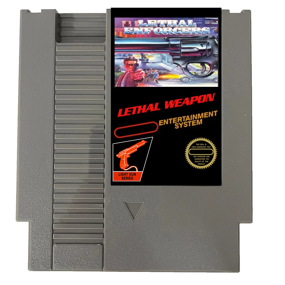 

Classic Game Lethal Weapon For NES Super Games Multi Cart 72 Pins 8 Bit Game Cartridge,for NES Retro Game Console