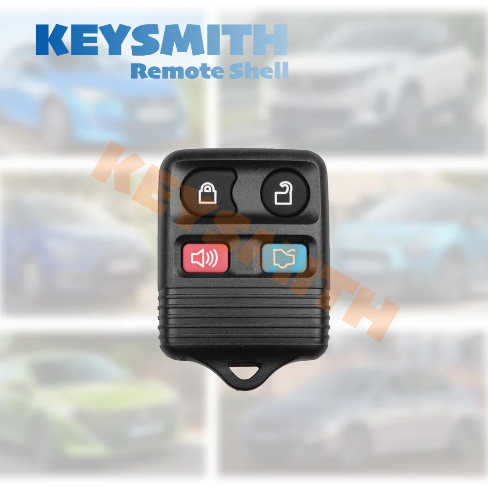 KEYSMITH Car Remote Key Shell for Ford Mustang Focus Lincoln LS Town Car Mercury Grand Marquis Sable Case Fob Cover 2 3 4 5 Butt