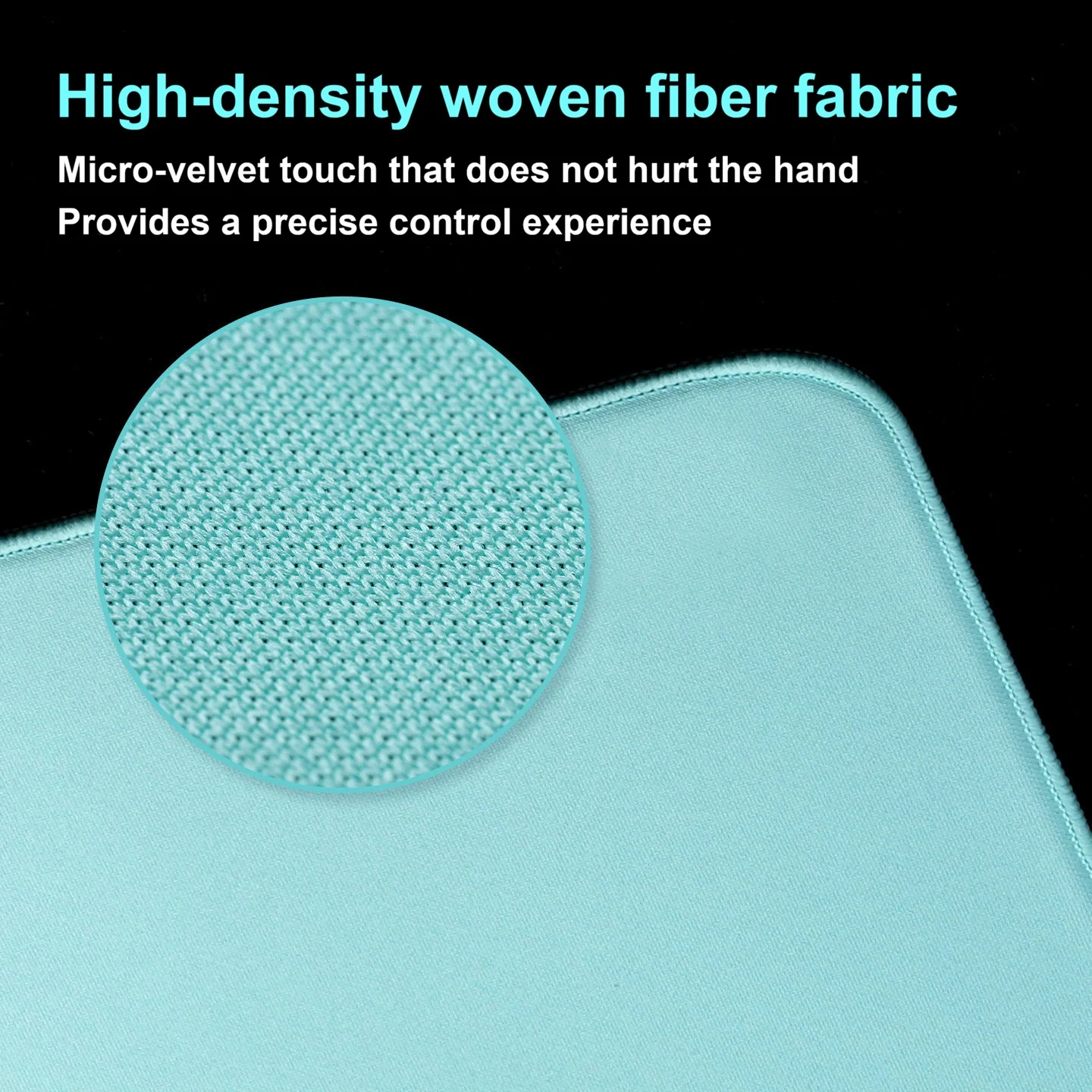 ATK Blaze Esports MousePad Smooth Control Desk Mat High Density Woven Fabric with Low Profile Stitched Edge Gaming Mousepad