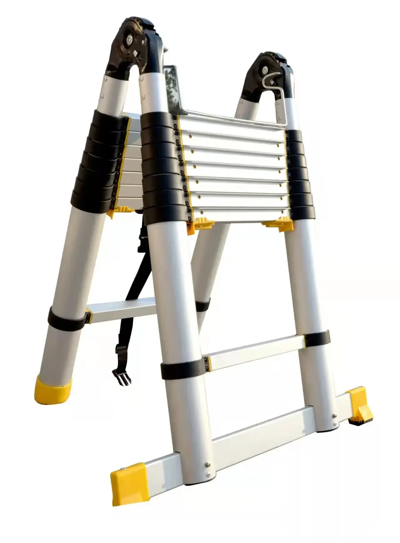 Modern Aluminum A Type Multipurpose 5m Folding Telescopic Industrial Combination Ladder with EN131 for Hotel