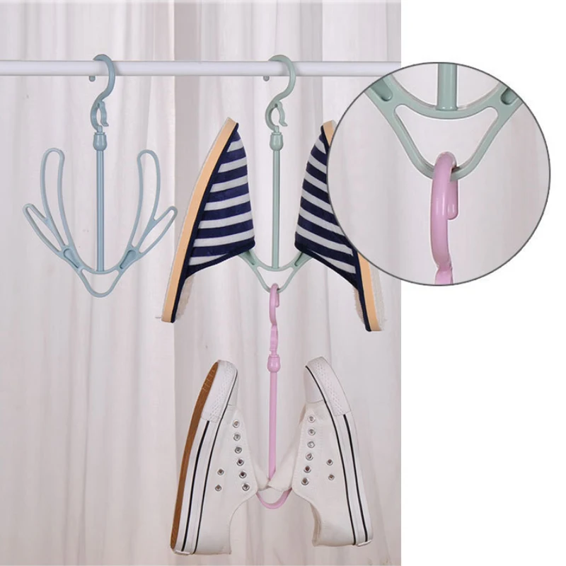 1/3/5Pcs Shoe Hanger,Hanging Shoe Organizer,Hanging Shoes Rack,Shoe Drying Rack, Shoe Dryer Rack,Shoes Hanging Drying Rack