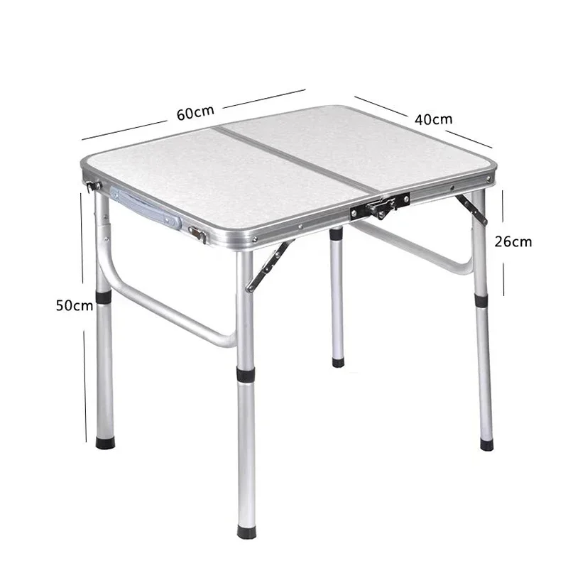 Portable Folding Camping Table Outdoor Tourist Camping Table Adjustable Height Muebles De Jardin De Exterior Camping Equipment