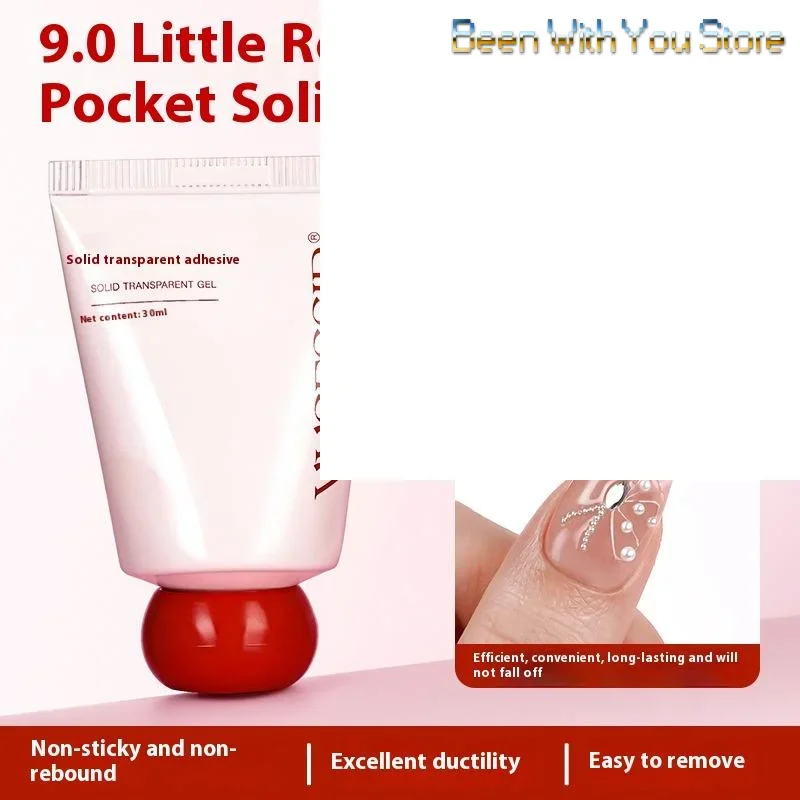 30ML stevige nagellijmgel voor druk op nagels, gelnagellijm voor nageltips Langdurige supersterke nagellijm voor acrylnagels