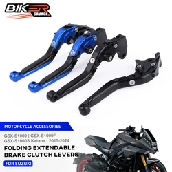 Brake Clutch Lever For SUZUKI GSX-S 1000 1000F/S Katana 2022-2024 Motorcycle Accessories Folding Retractable Levers Adjustable