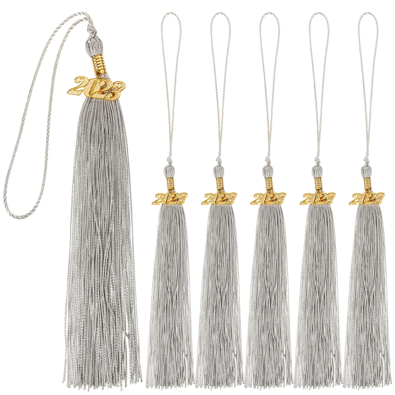 

Graduation Tassels Hat Decor Durable Keepsake Multi Purpose Tassel For Graduation Keychain Bookmark Bag Elastic Band
