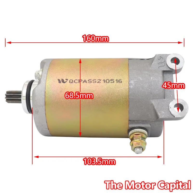 FOR CFmotor 250 250CC ATV Quad Scooter Go Kart GY6  CF250 Starter motor