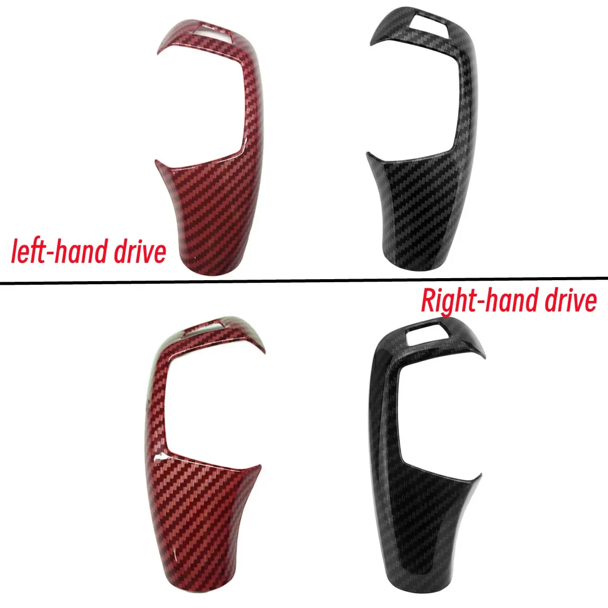Car Gear Shift Knob Cover Trim Sticker For BMW 1 2 3 4 5 7 Series X3 X4 X5 X6 F20 F21 F30 F32 F10 F07 F15 F16 F25 F26 F01 F02