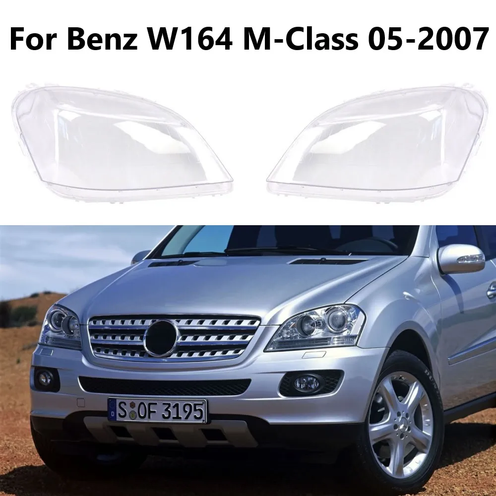 

Car Front Clear Headlight Lens Cover Headlamp Lamp Shell Lampshdade For Benz W164 M-Class ML280 ML320 ML420 ML500 2005 2006 2007