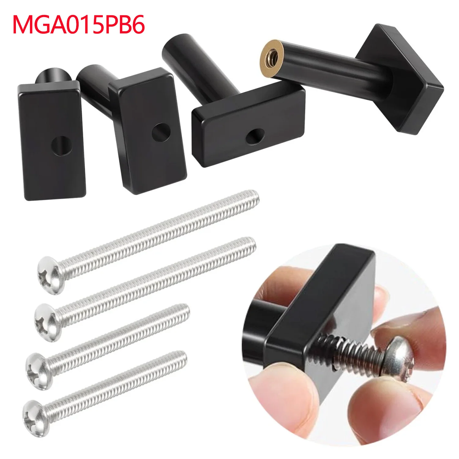 

MGA015PB6 Trolling Motor Rubber Mounting Isolator Kit for Motor Mounts Includes Bolts, Absorb Shocks and Protect Electronics