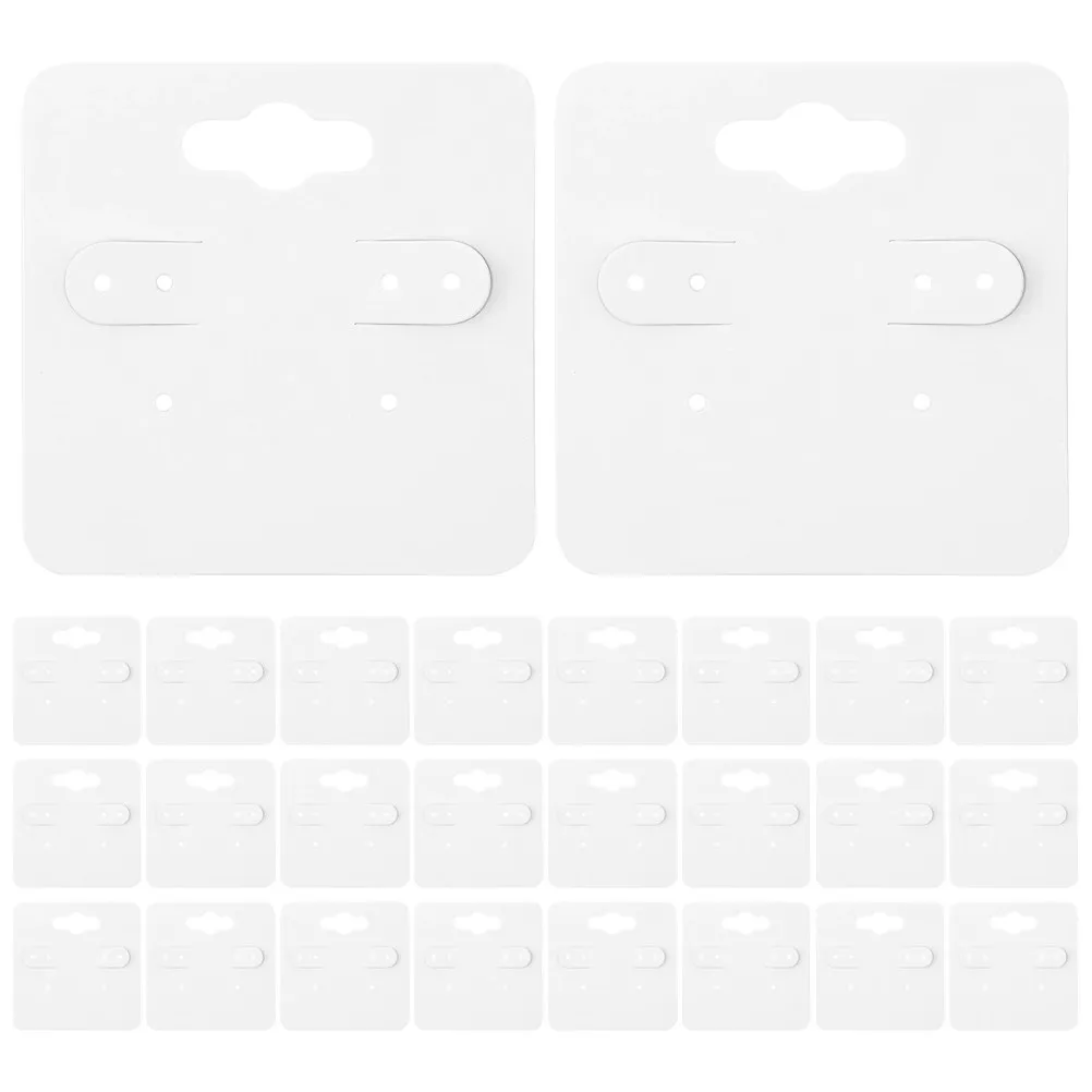 

200Pcs Earring Display Cards Paper Jewelry Display Cards with Pre-Punched Holes for Earrings Ear Studs Retail Packaging and