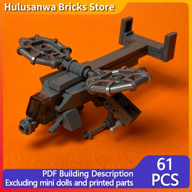 

Популярная киномодель MOC, строительные кирпичи, вооруженная гребная лодка, самолет, модульные технологии, подарки, праздник, сборка, детские игрушки, костюм