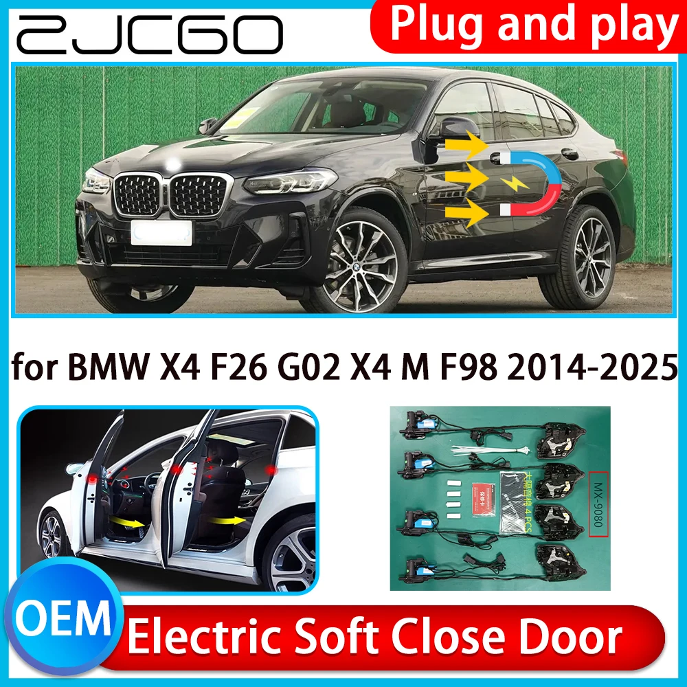 

for BMW X4 F26 G02 X4 M F98 2014-2025 Auto Pull Car Soft Close Kit Door Power Latch Electric Door Catch Soft Closing Assist