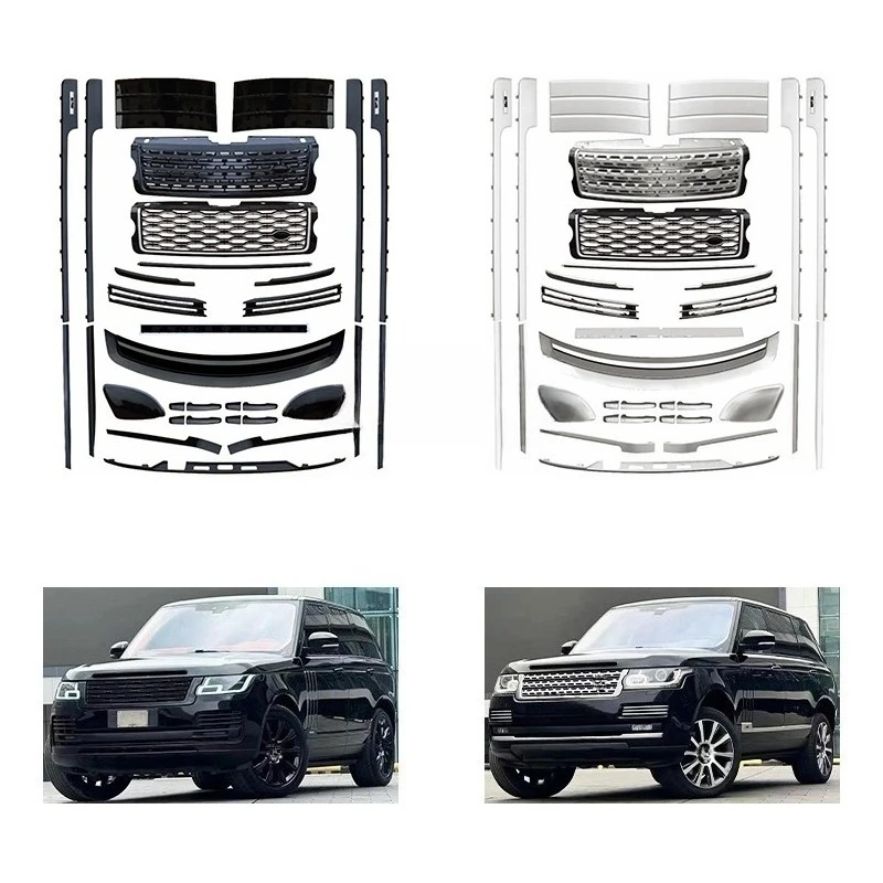 

New car modification upgrade extended body kit with front/rear bumper and fog light, suitable for 2013-2017 models