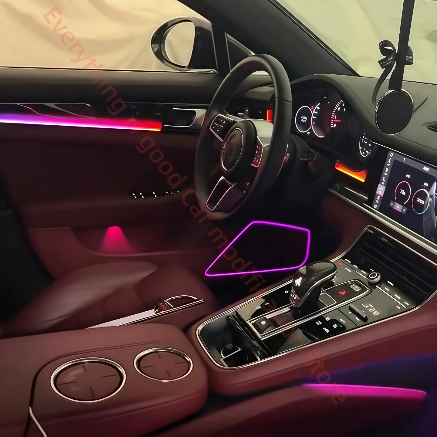 

Ambient light For Porsche Panamera 2017-2023 Atmosphere Lamp Car interior lighting upgrade car accessories Luminous cover plate