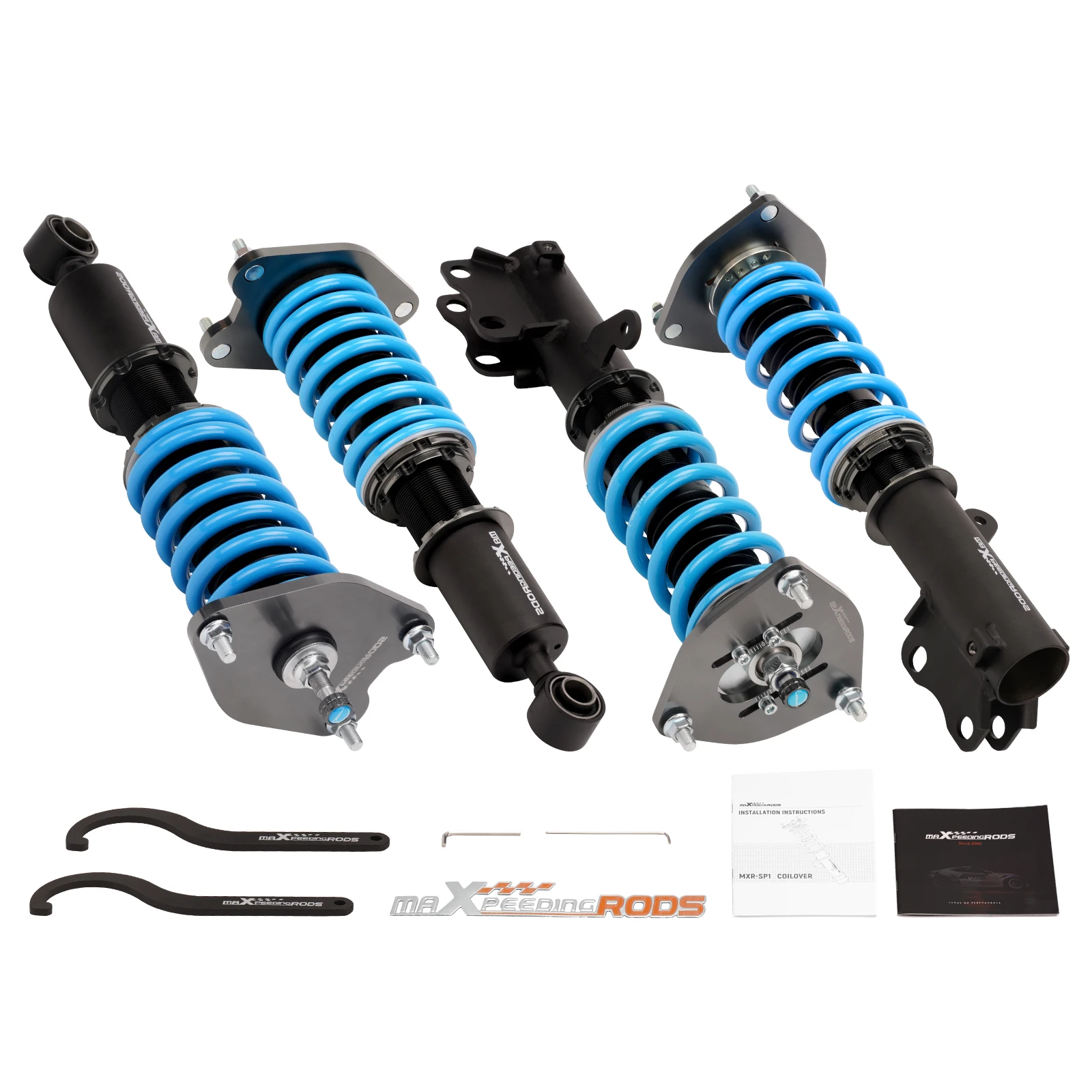 

MaXpeedingrods Coilovers Lowering Suspension Shocks For Mitsubishi Eclipse 06-12 Adj. Damper Shocks Absorber Lowering Suspension