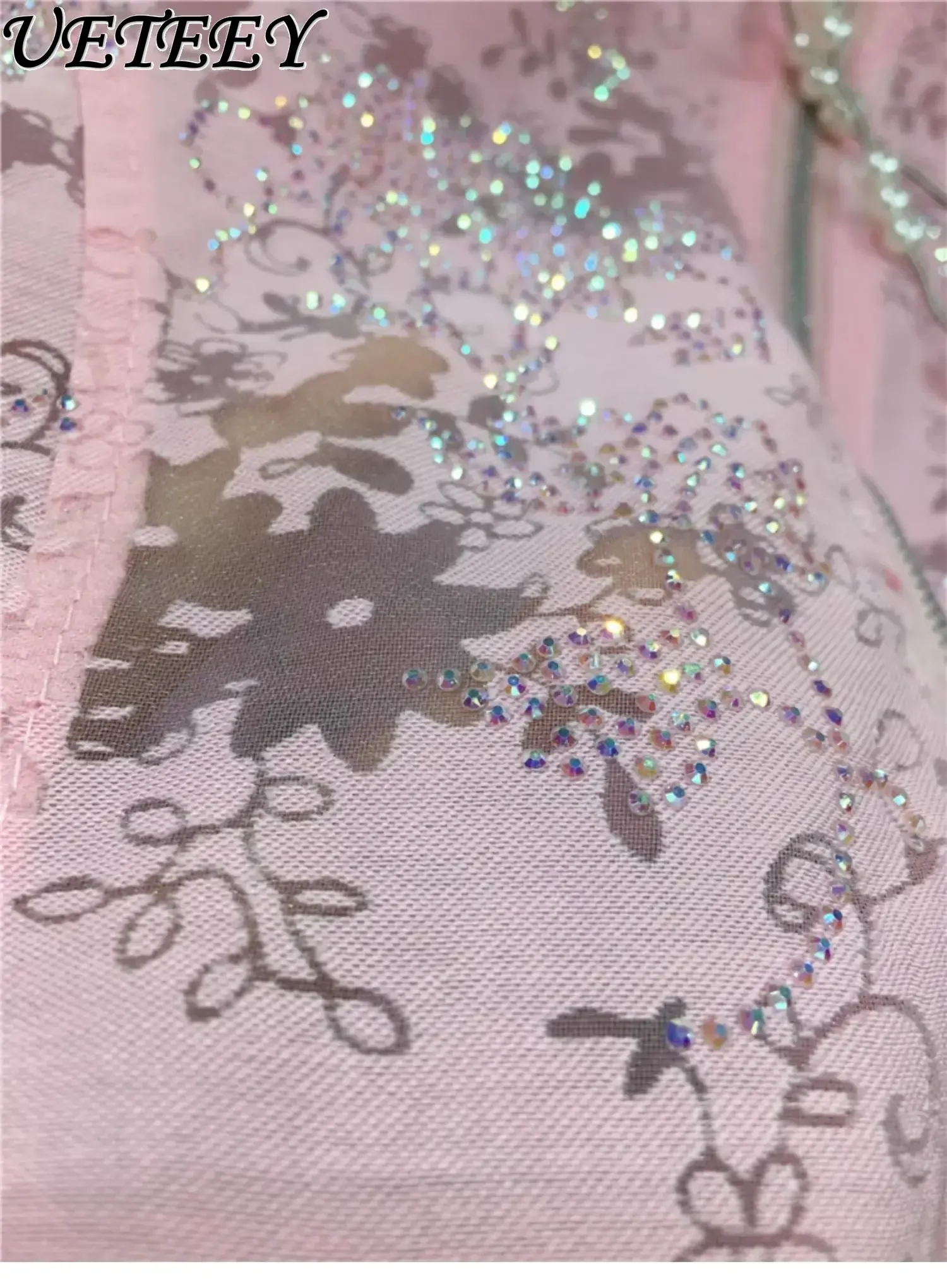 Hot Diamondครีมกันแดดเสื้อผู้หญิงBreathableลูกไม้สั้นเสื้อด้านบน 2025 ฤดูร้อนใหม่อเนกประสงค์เครื่องปรับอากาศCardigan Top