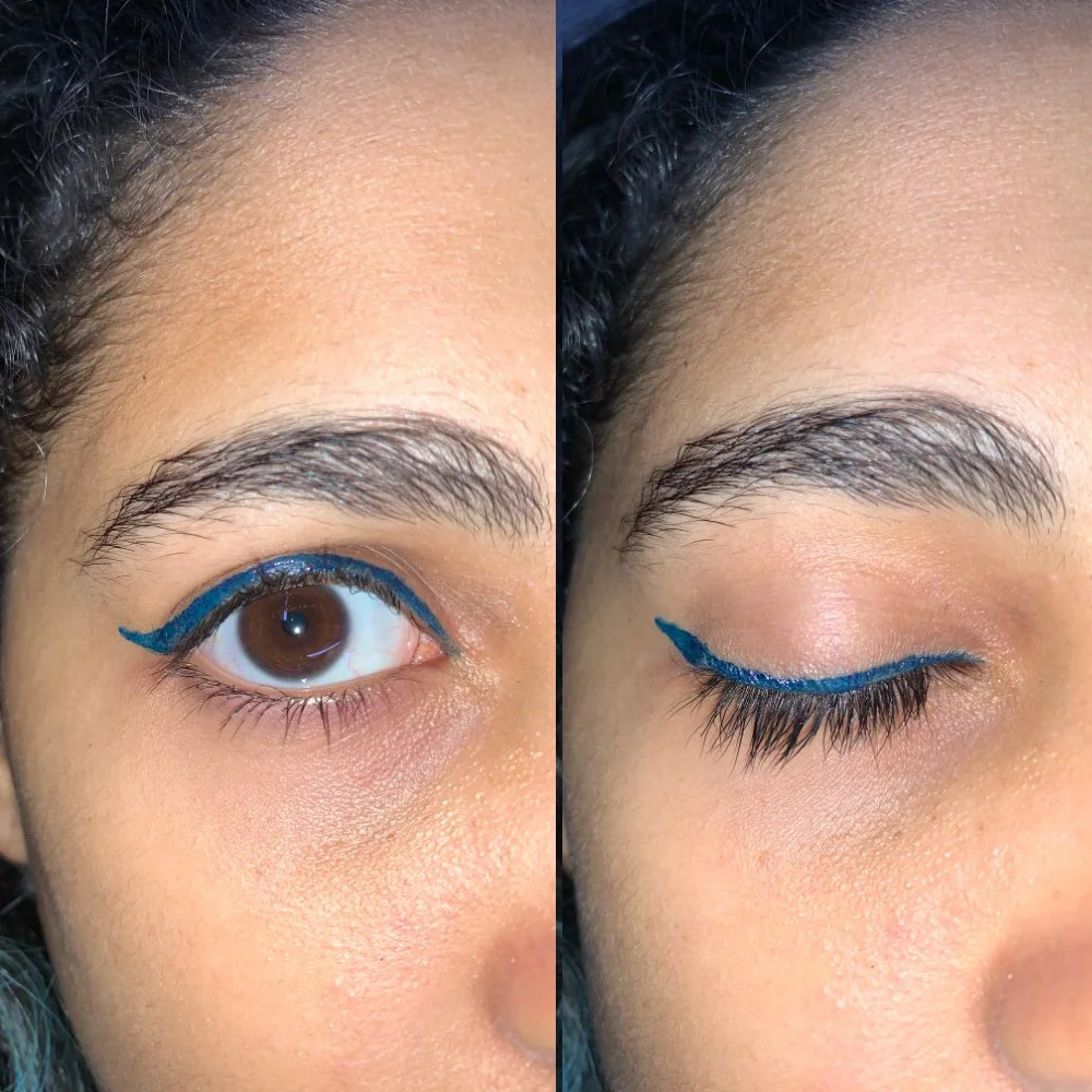 Yanqina azul delineador caneta maquiagem à prova dwaterproof água líquido olho forro lápis olhos compõem cosméticos de longa duração tinta