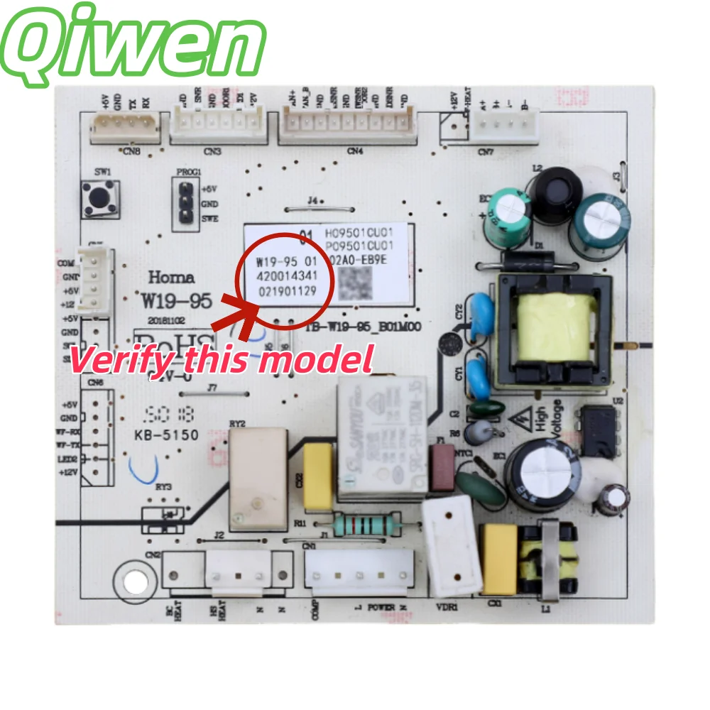 

Используется для компьютерной платы холодильника W19-95 420014341, основная плата управления W19-95 01, материнская плата