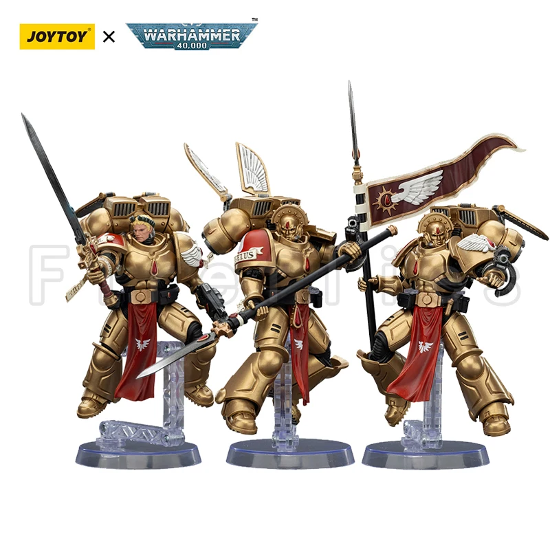 Figurka akcji 1/18 JOYTOY 40K Blood Angels Sanguinary Guard Model Anime Zabawka