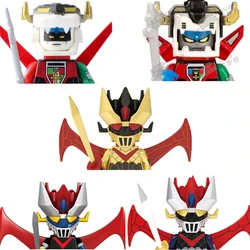 Voltrons Mazinger Z Mazinkaiser Beast King GoLion Tetsujin 28 Anime Figure Toys Blocks