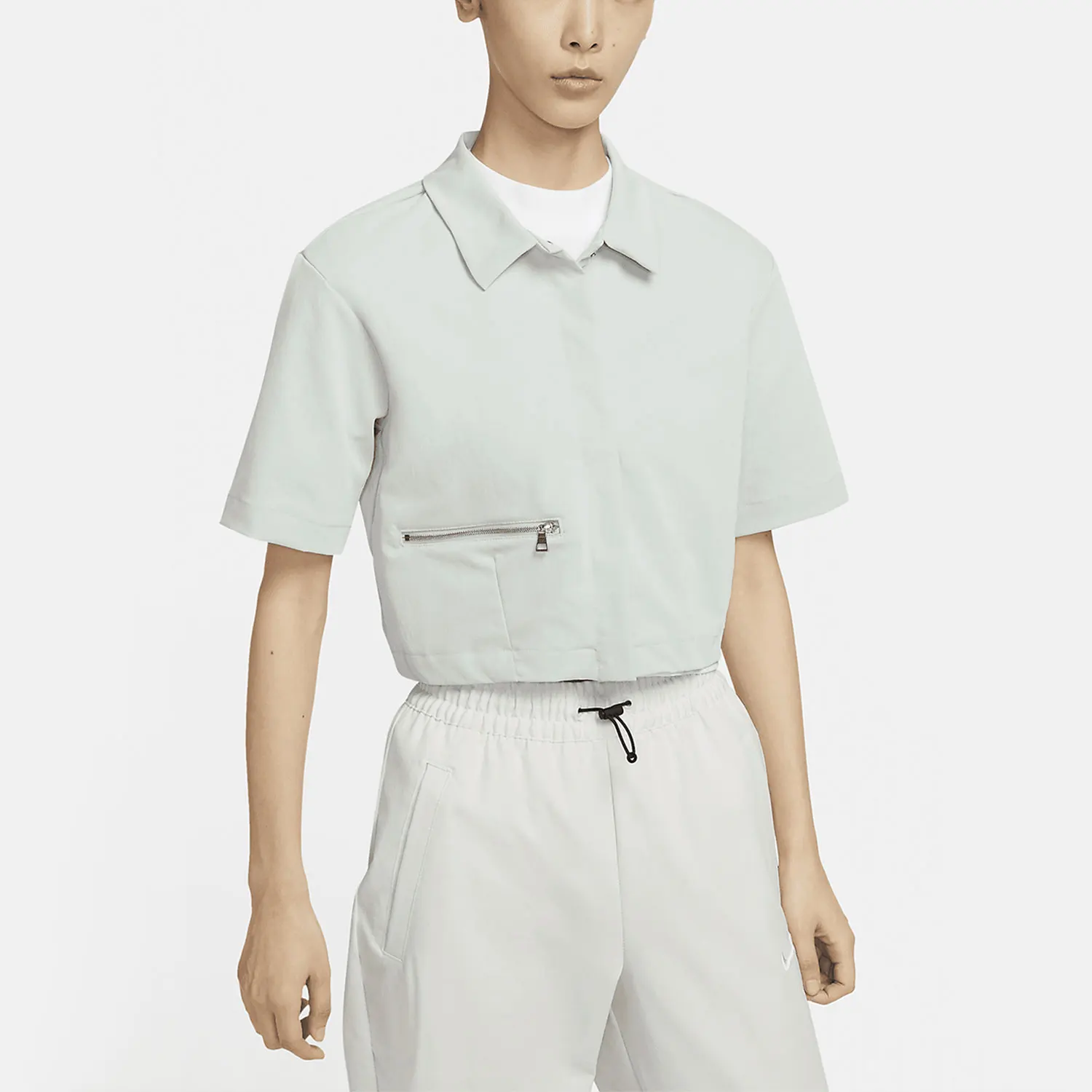 

Nike genuine summer new women's sports casual short sleeved polo shirt DV8241-034