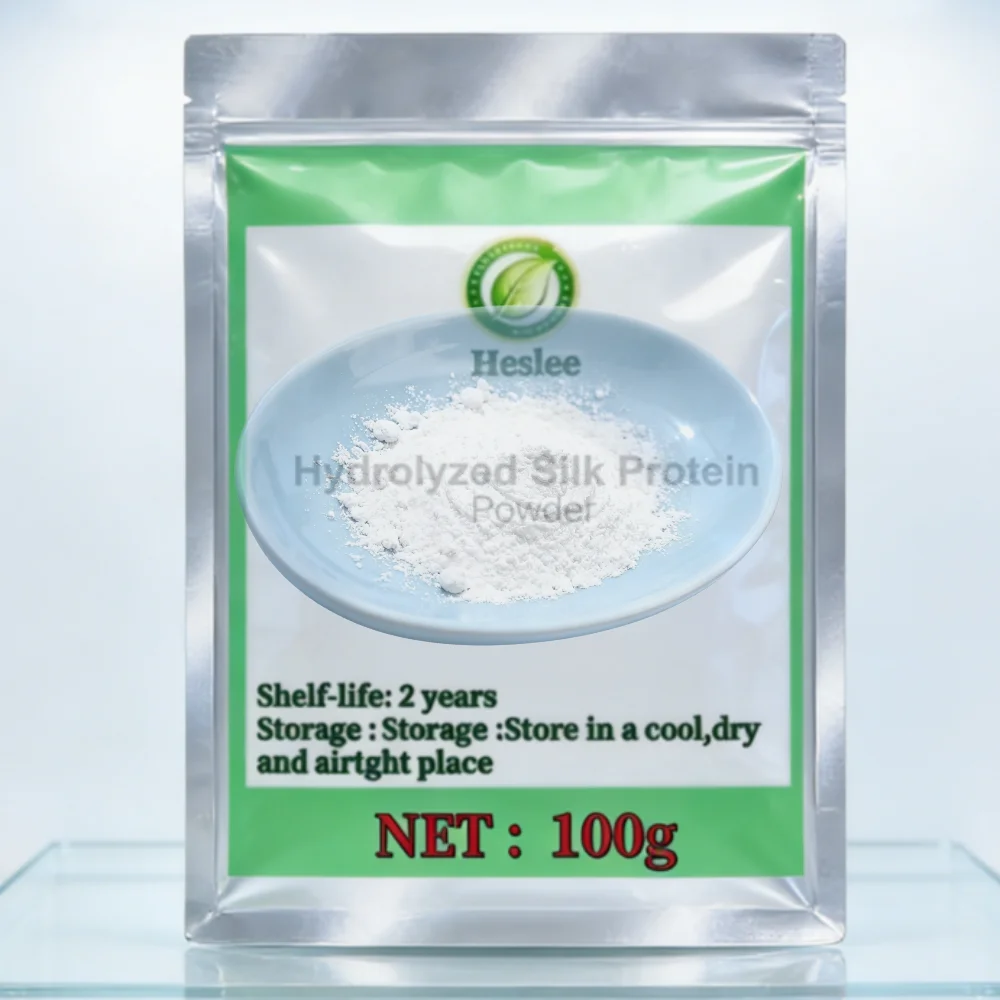 高品質の加水分解シルクプロテインパウダー、スキンケア用シルクフィブロイン化粧品原料