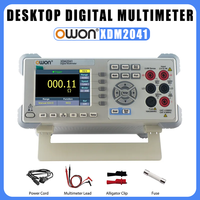 OWON XDM2041 Digital Multimeter 4-Inch LCD 55000 Counts, AC Voltage Current Resistance Frequency, Support Dual-line Display