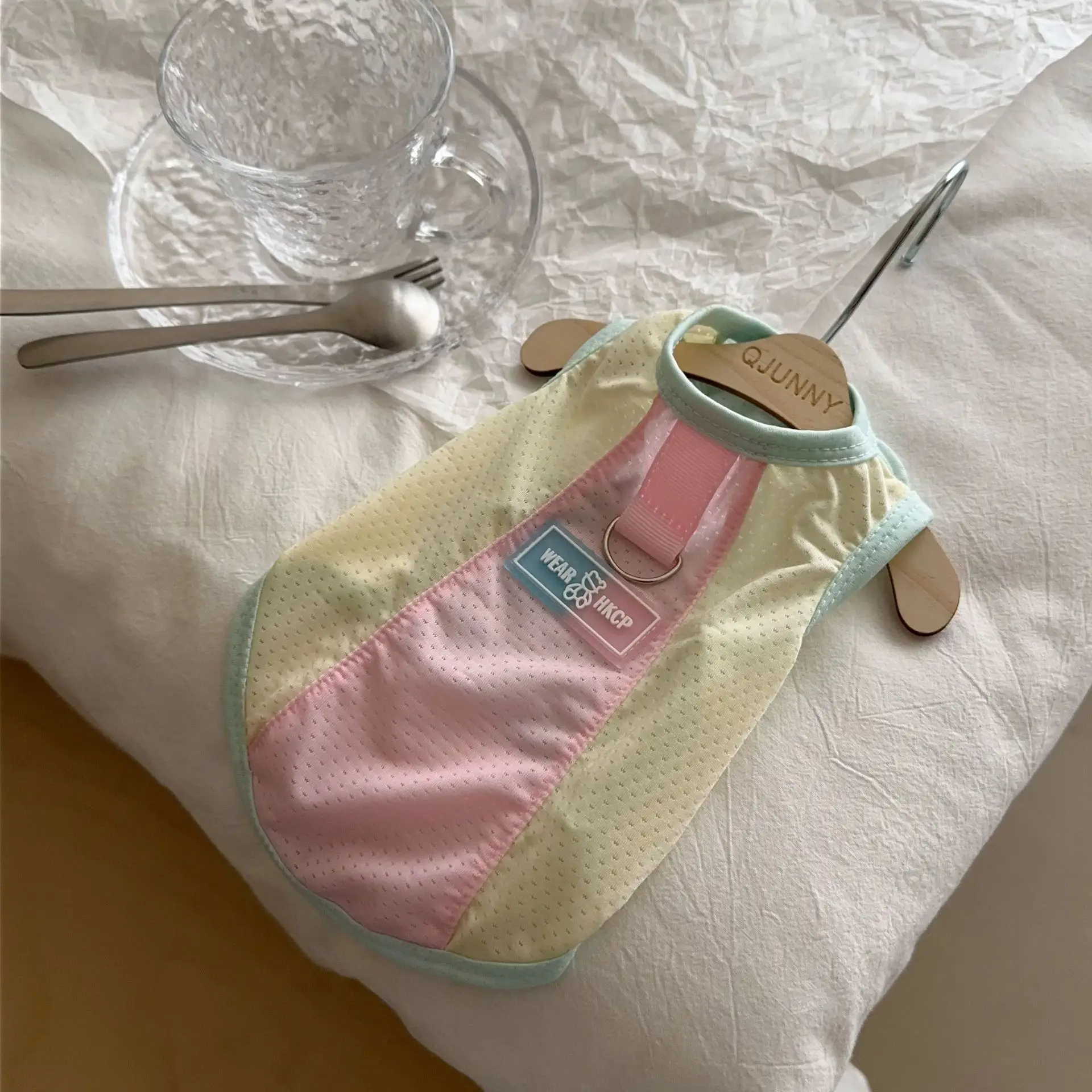 Camiseta sin mangas fresca con protección solar para perros pequeños - imagen 4