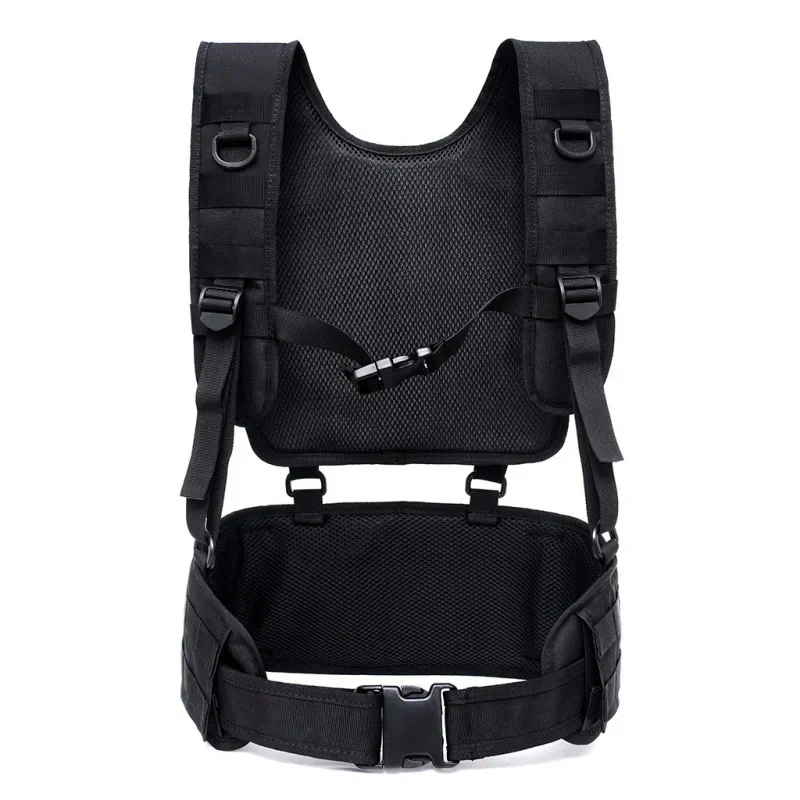Detachable Tactical Vest Molle Chest Rig Airsoft Waist Belt Duty Belt Army Paintball Equipment Outdoor Hunting Vest