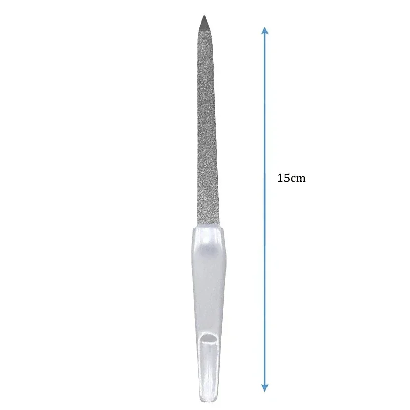 ネイルファイル ダブル DIY ネイルアート プロ仕様 3個入り メタルネイルファイル 両面 高品質 ネイルファイル マニキュア ペディキュア 美容ツール