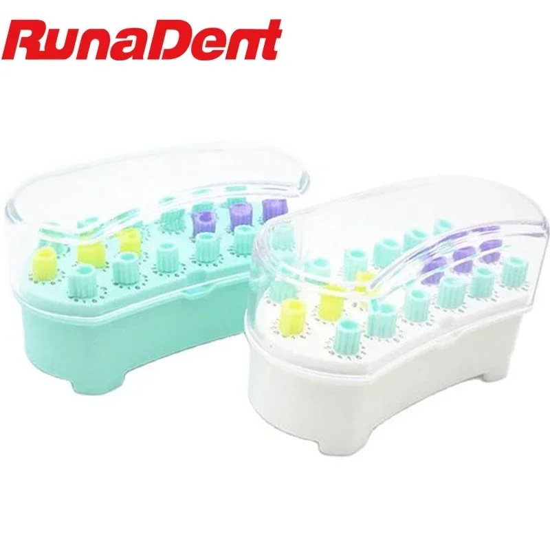 

Dental Disinfection Box Root Canal File Files Disinfection Holder with Count Counting Autoclavable Sterilizer Case