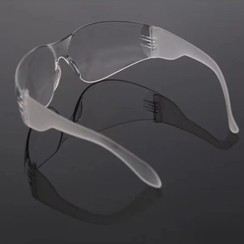 Lunettes de sécurité anti-impact transparentes anti-poussière et anti-laser, lunettes de travail en plein air, lunettes de protection des yeux, lunettes coupe-vent