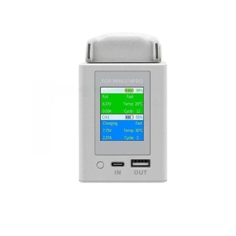 Caricabatteria Mini 4 Pro per DJI Mini 4 Pro Mini 3 Pro Serie di accessori Hub di ricarica bidirezionale Doppie batterie Ricarica rapida