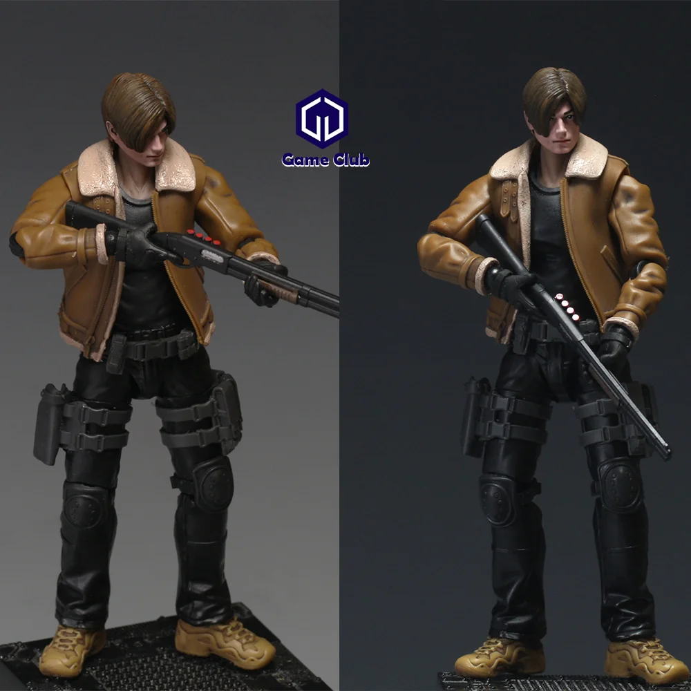 Ba Ye Studio 1/18 Scale 4 Male Soldier RPD Police Officer Full Set 3.75in Action Figures Dolls For Gifts