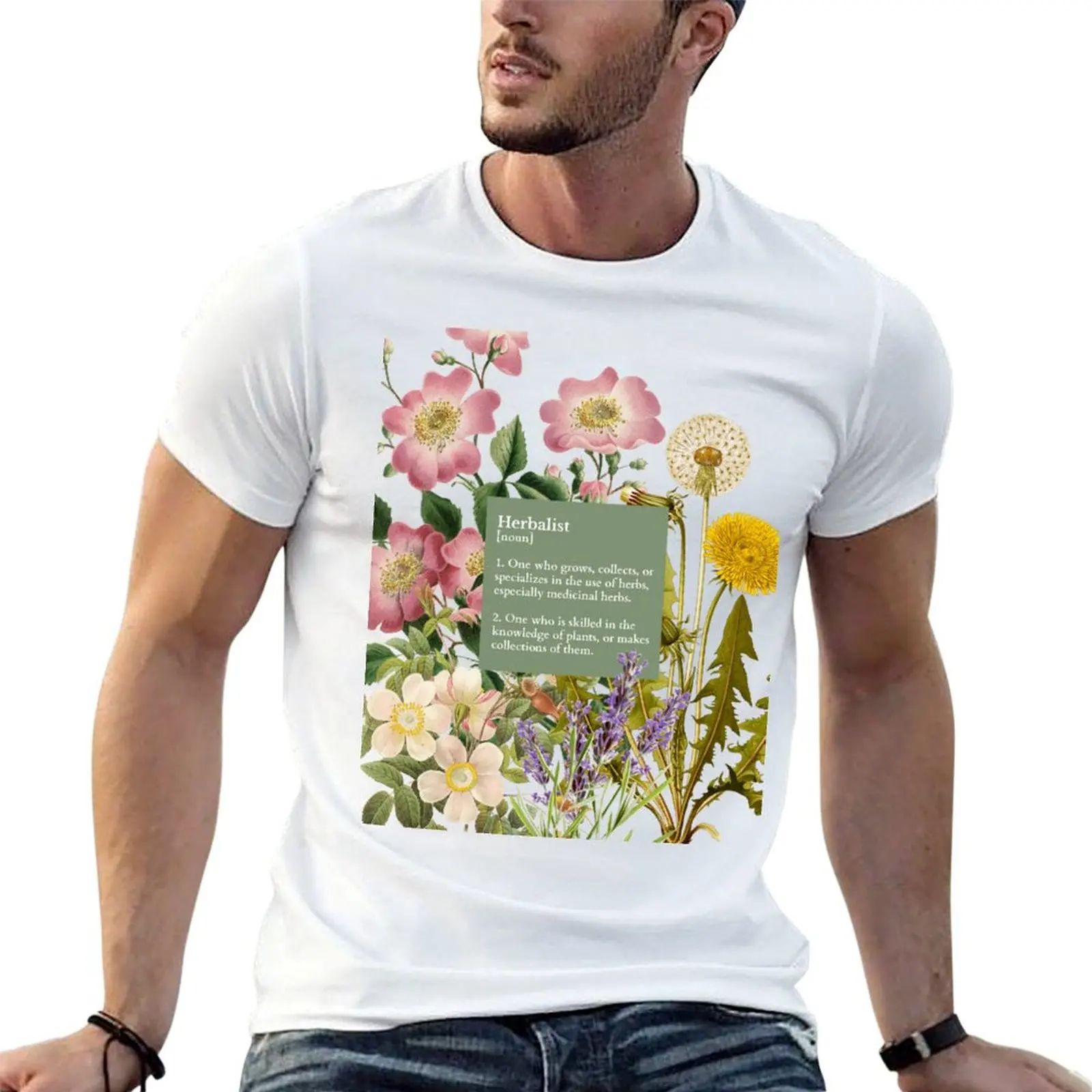 What is an Herbalist? - Sage T-Shirt Breathable Basic Cotton T-Shirt