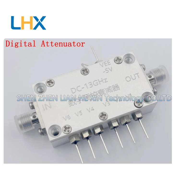 DC-13G UWB digital programmed attenuator programmable RF attenuator adjustable attenuation CNC attenuation in stock new