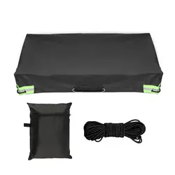 Trailer Tarpaulin Flat Tarpaulin Trailer Cover Transport Storage Easy To Carry