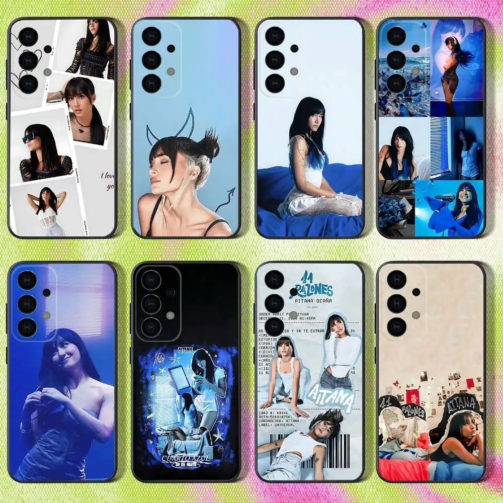 

Singer A-Aitana CUARTO AZUL Phone Case For Samsung S25,S24,S21,S22,S23,S30,Ultra,S20,Plus,Fe,Lite,Note,10,9,5G Black Cover