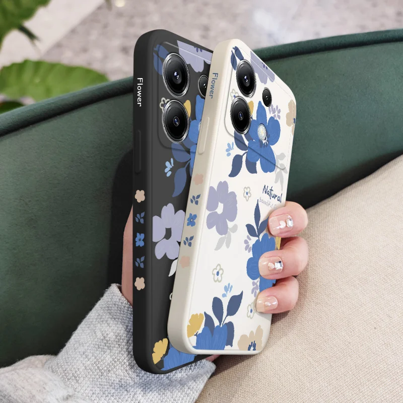 Little Orchid Phone Case For Xiaomi Poco X7 X6 F6 M6 M5 M5S F5 X5 F4 X4 M4 F3 M3 X3 Pro 4G 5G GT Silicone Cover