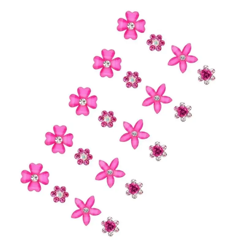 

652F 20 шт. миниатюрный искусственный жемчуг и стразы свадебный набор заколок для волос для девочек прически и косички для